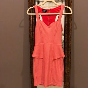 Bebe Peplum Minidress